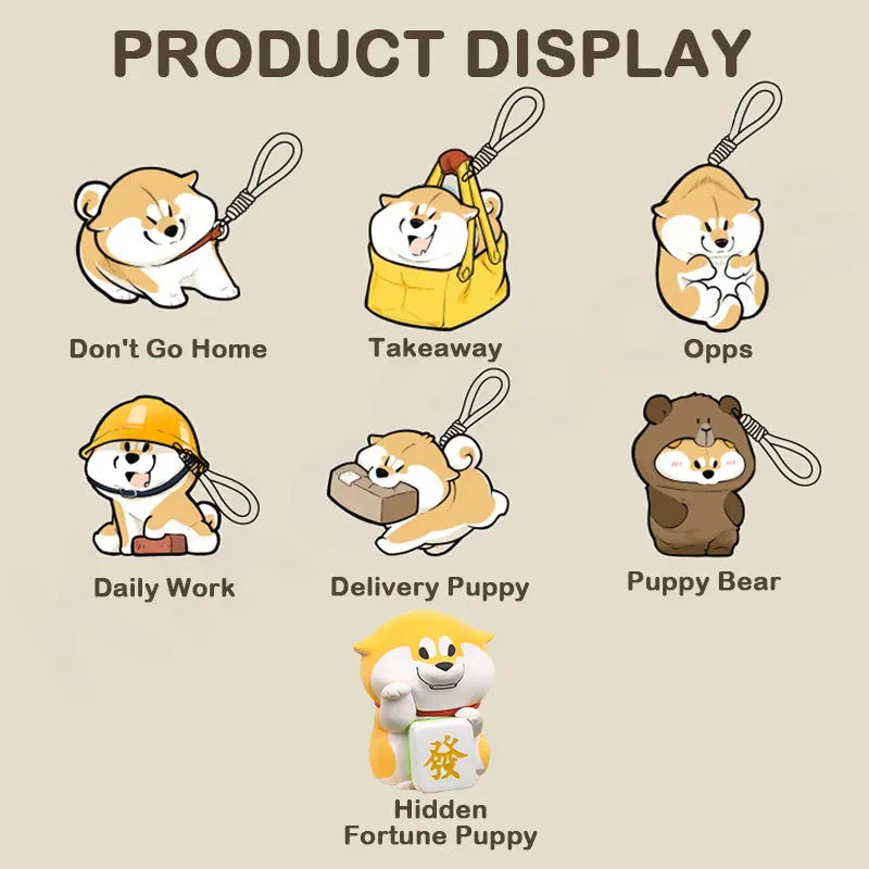 A Chai Goji's Puppy Crossing Series Keychain Blind Box - Image 3