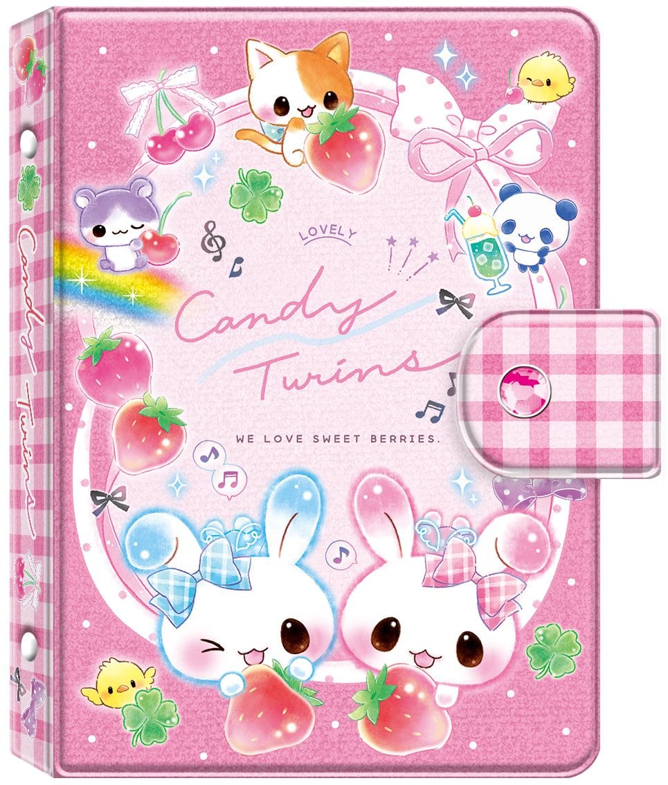 Candy Twins Reusable Sticker Book