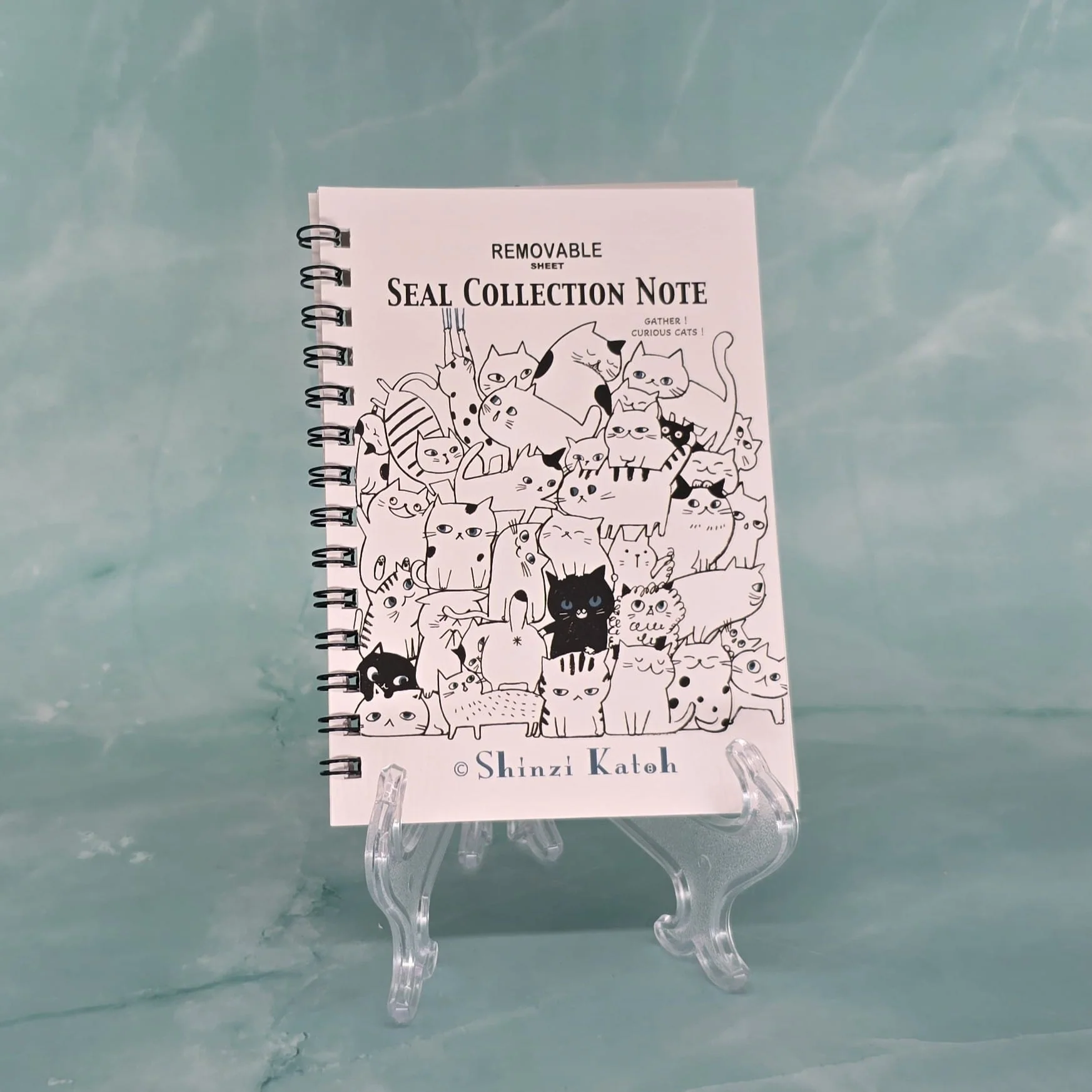 Cat Hill Reusable Sticker Book