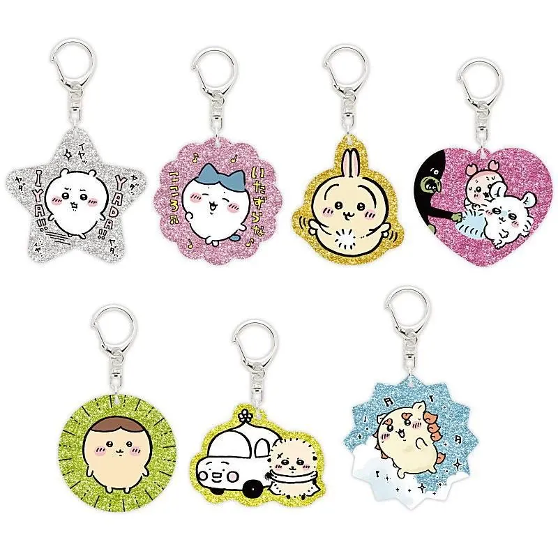 Chiikawa Glitter Acrylic Keychain Blind Box - Image 3