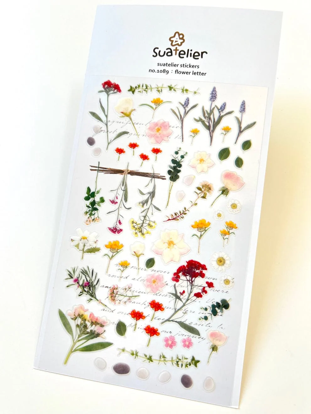 Flower Letter Suatelier Stickers