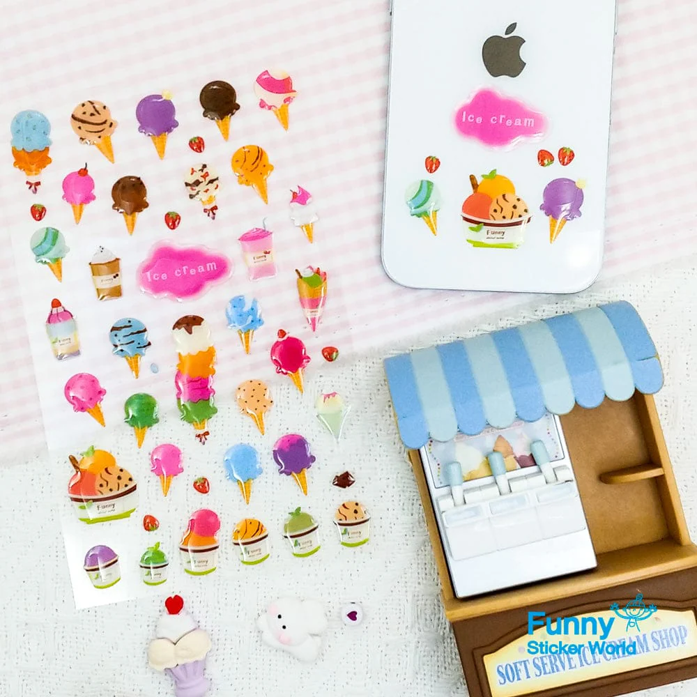 Ice Cream Stickers - Image 4