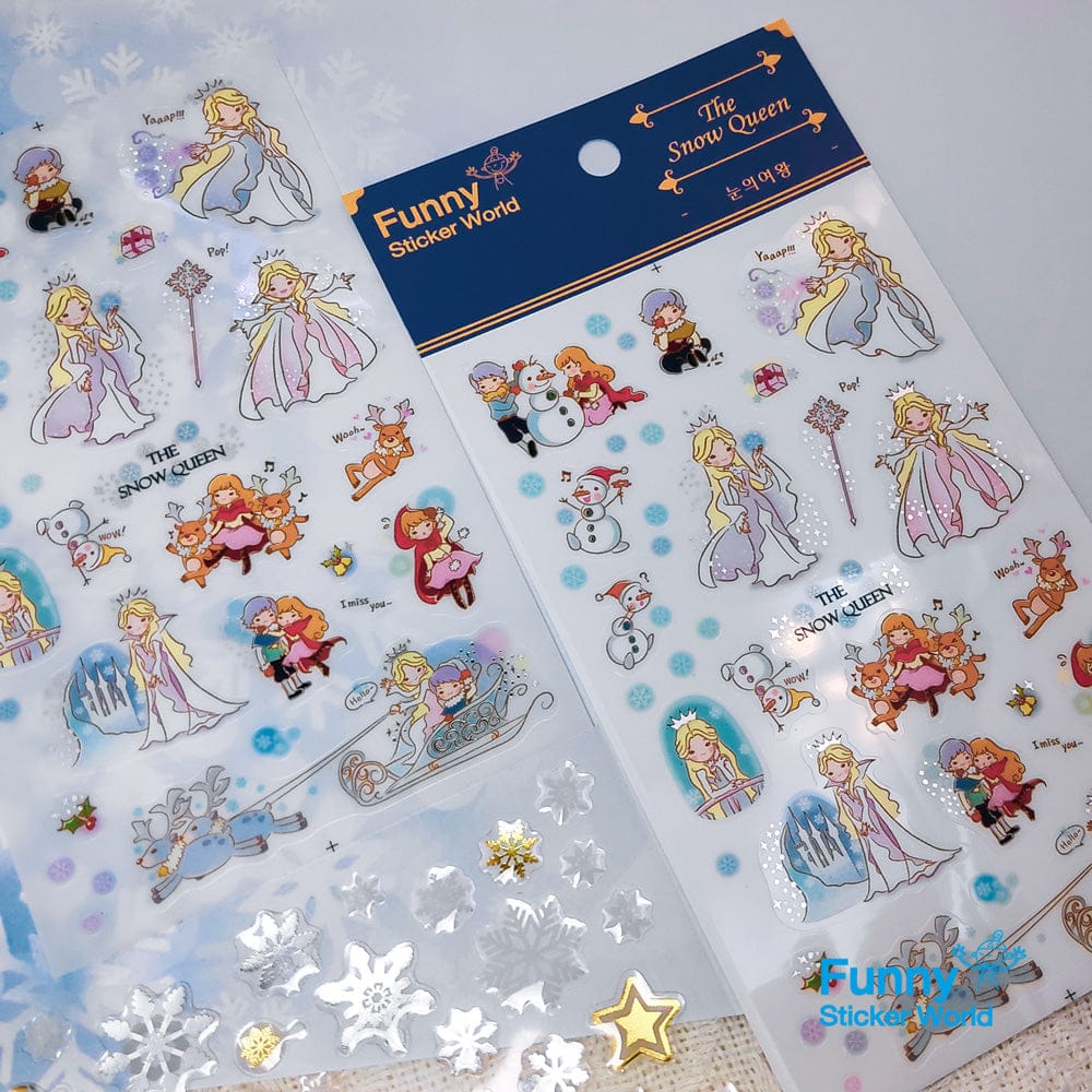 Snow Queen Fairy Tale Sticker - Image 3