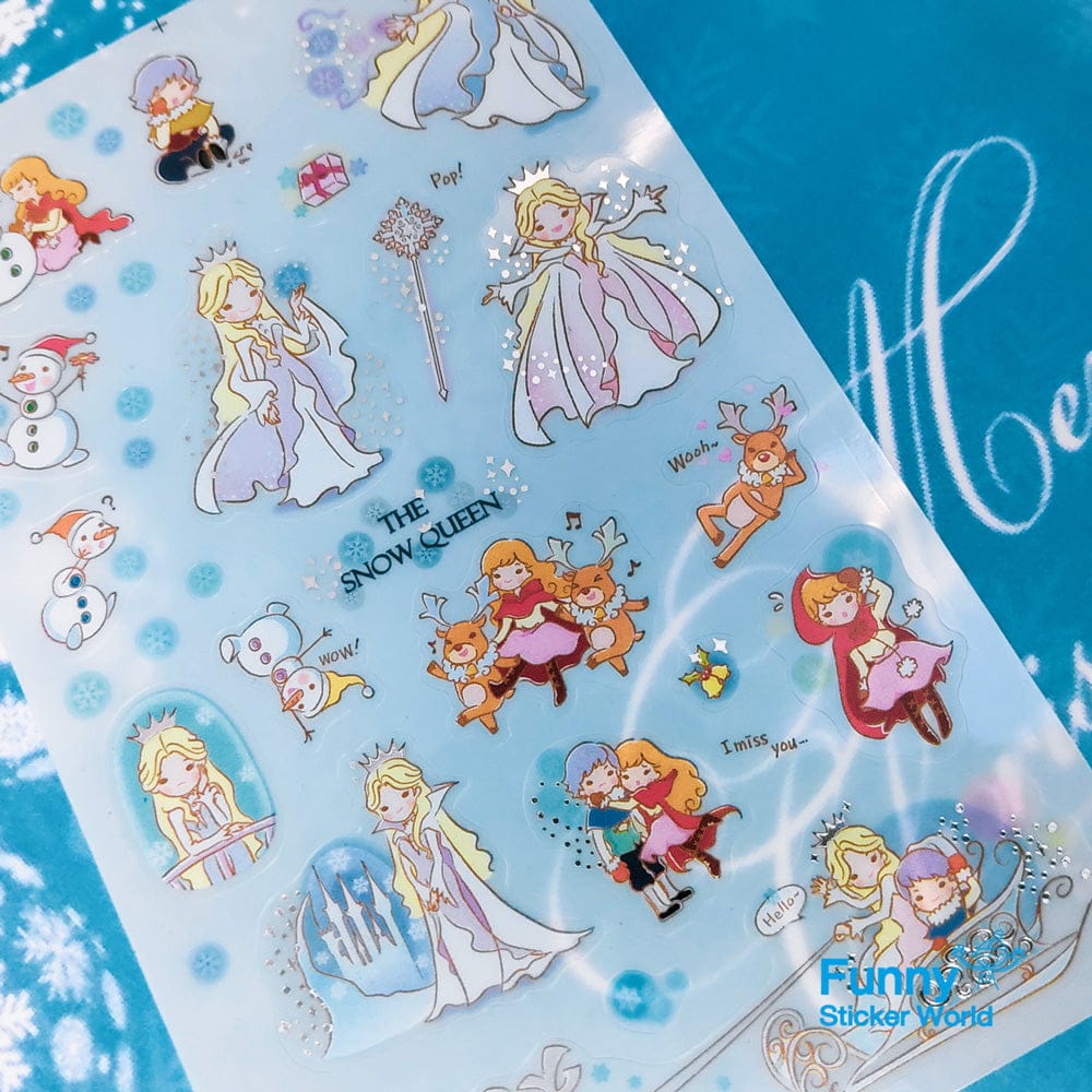 Snow Queen Fairy Tale Sticker - Image 5