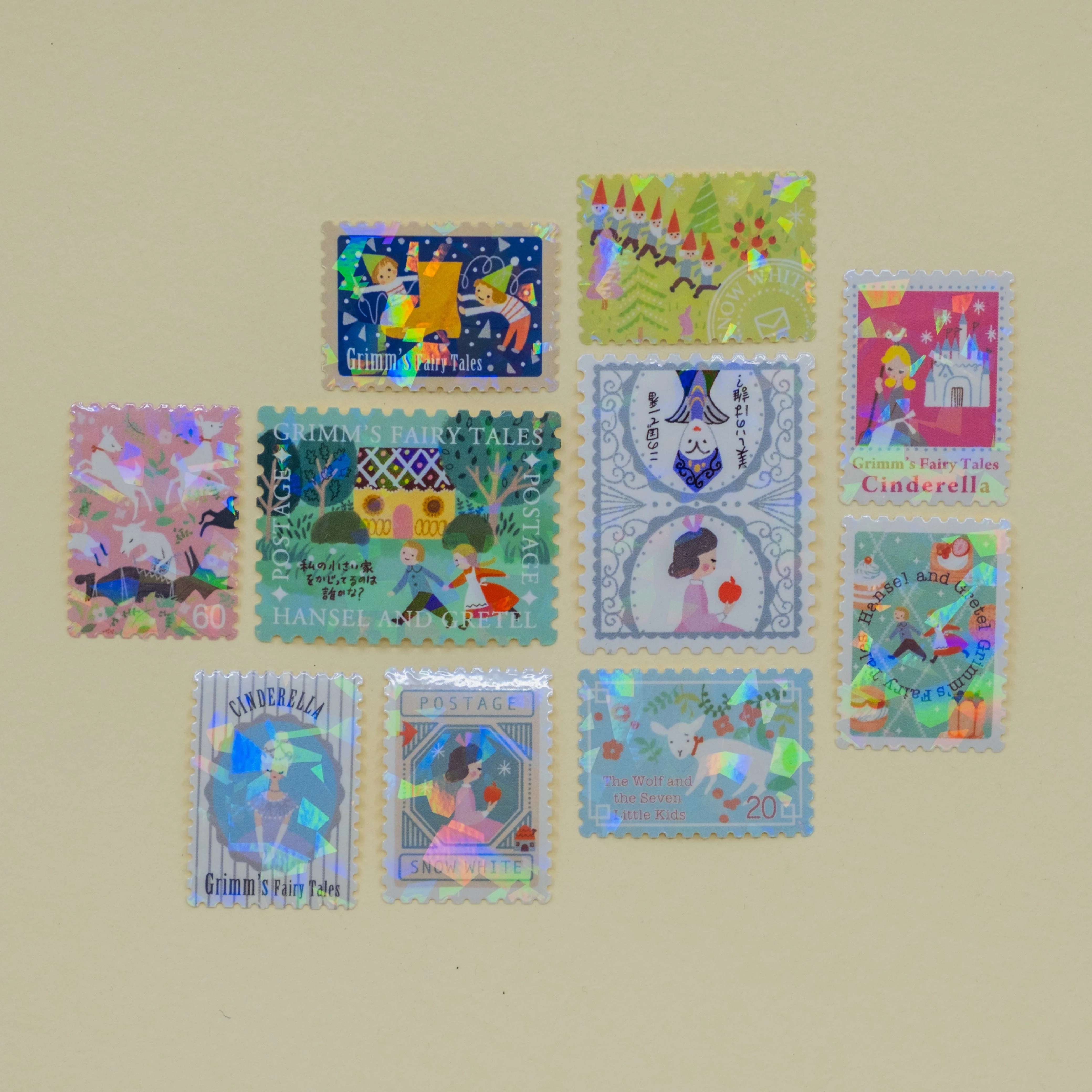 Grimm's FairyTale Flake Stickers 1 - Image 5