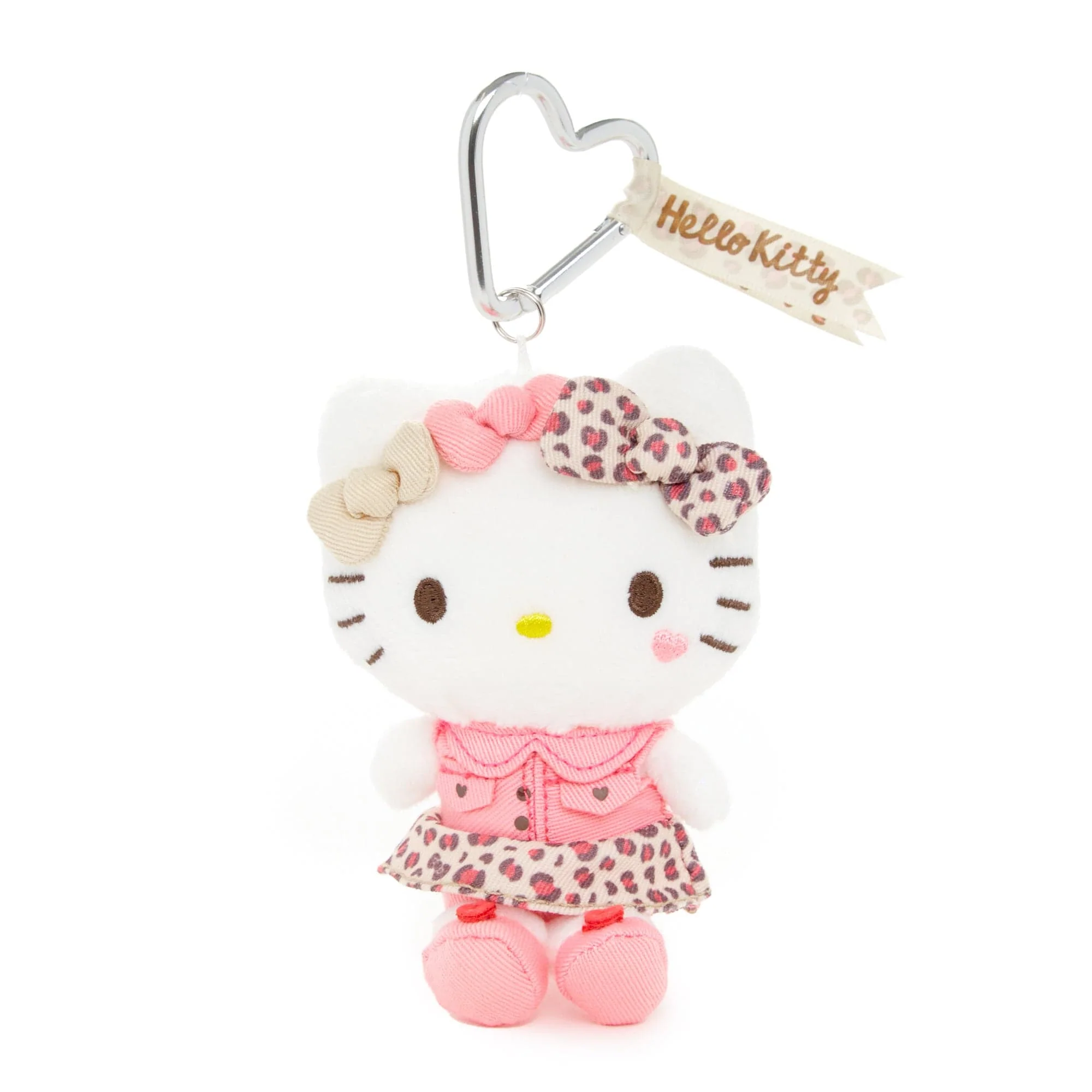 Hello Kitty Leopard Plush Keychain (Trendy Birthday Series)