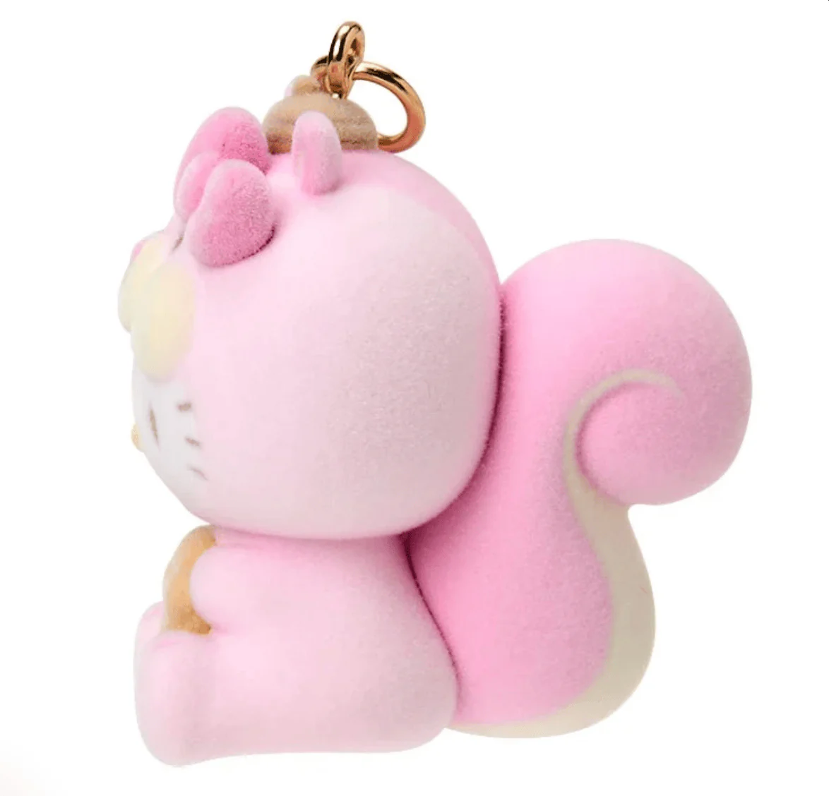 Hello Kitty Tail Keychain (Fluffy Squirrel Series) - Image 3