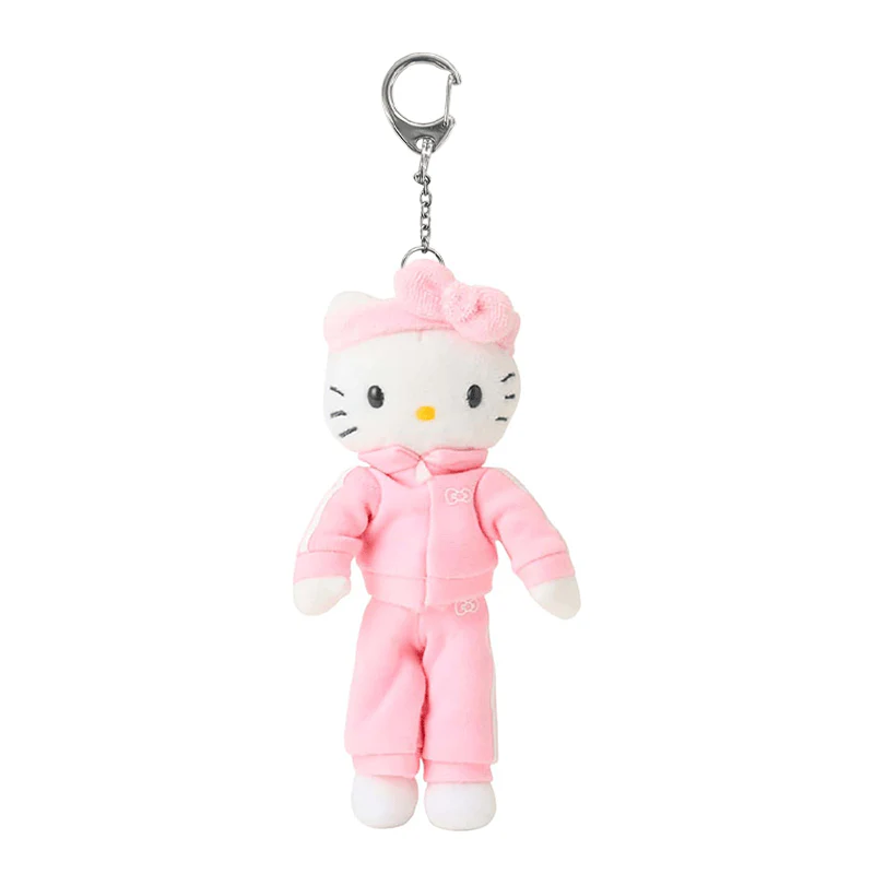 Hello Kitty Tracksuit Long Leg Plush Keychain