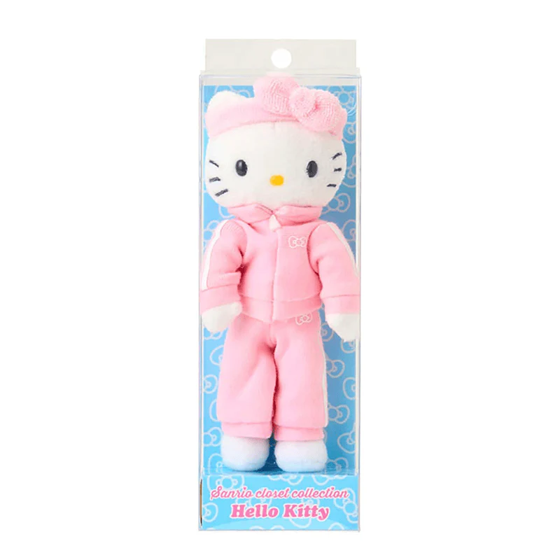 Hello Kitty Tracksuit Long Leg Plush Keychain - Image 3