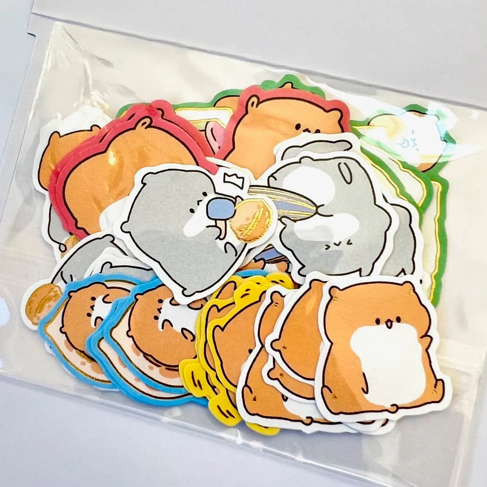 Kawaii Hamster Sticker Flakes - Image 3