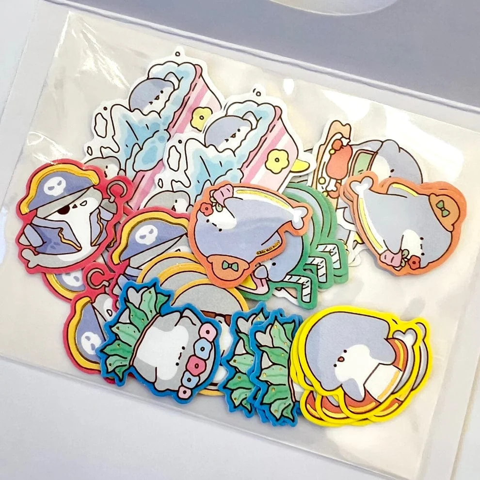 Kawaii Dolphin Sticker Flakes - Image 3