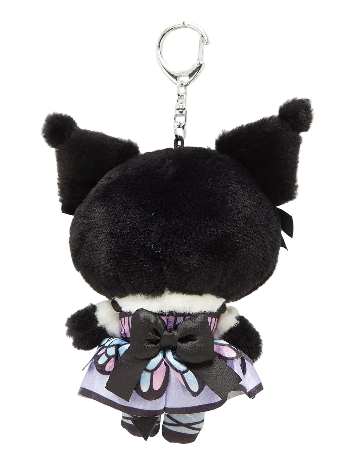 Kuromi Plush Keychain (Dark Butterfly Series) - Image 4