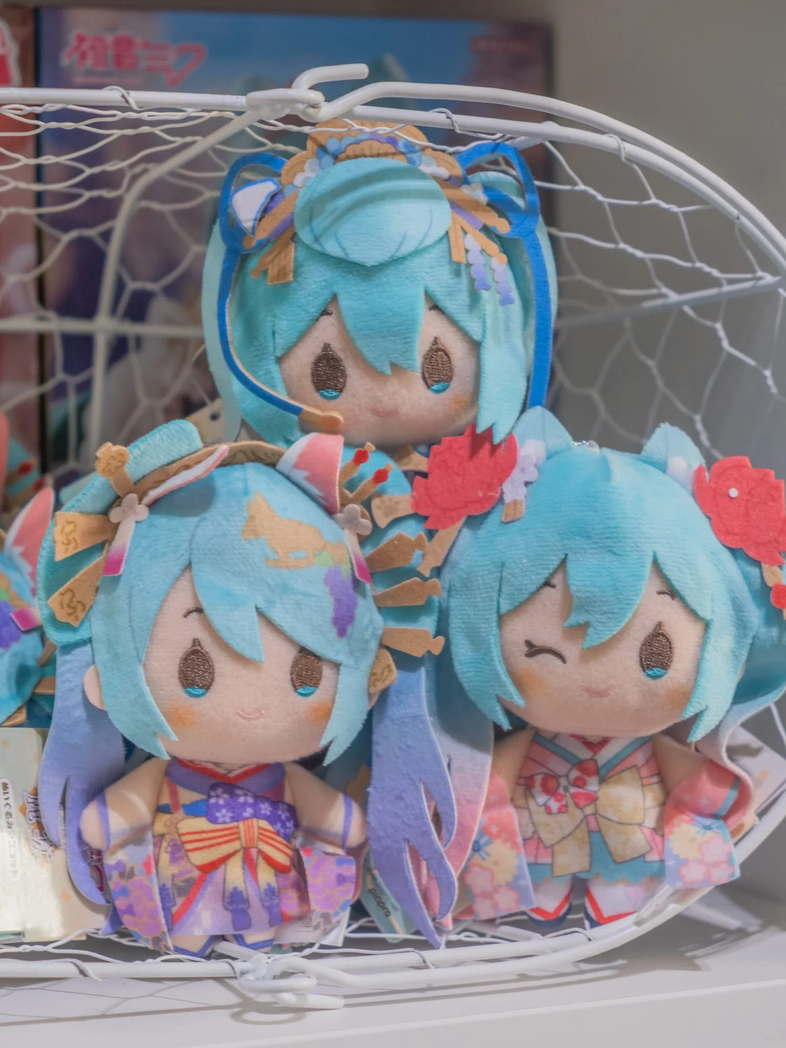 Miku Hyakkiyakou Cat Mascot Keychain - Image 4