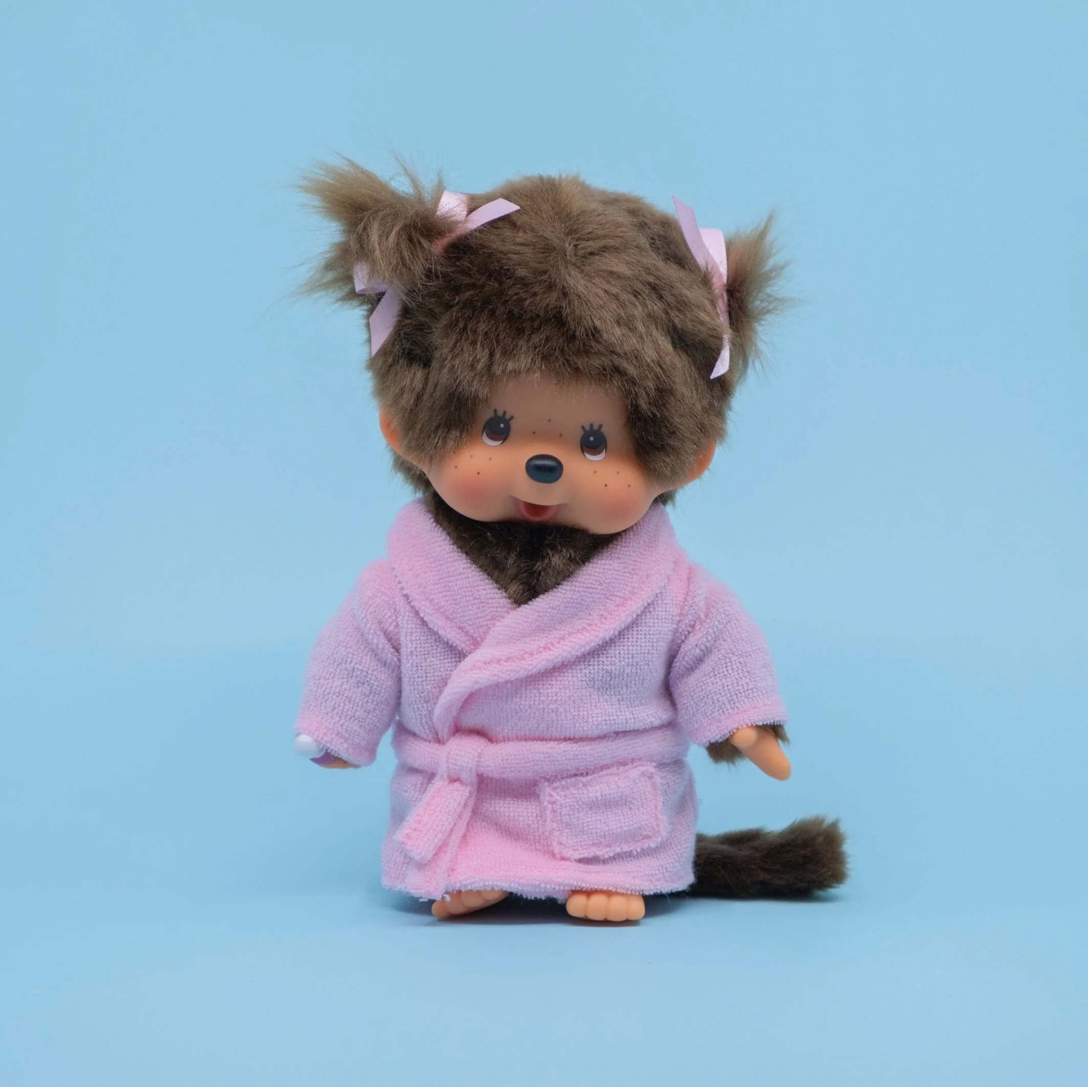 Monchhichi Bathrobe Girl 8" Plush - Image 4