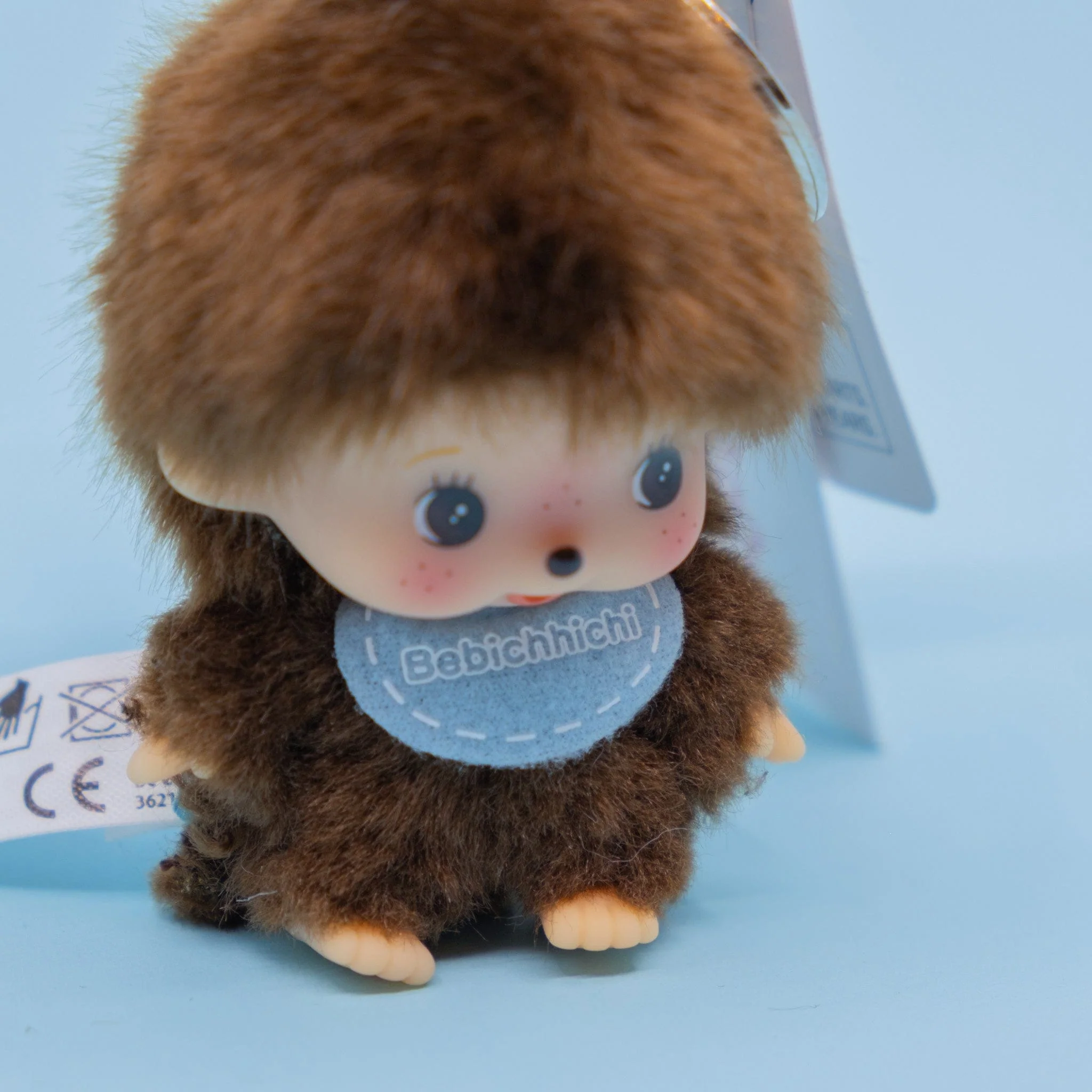 Monchhichi Bebichhichi Big Head Plush Keychain - Image 3