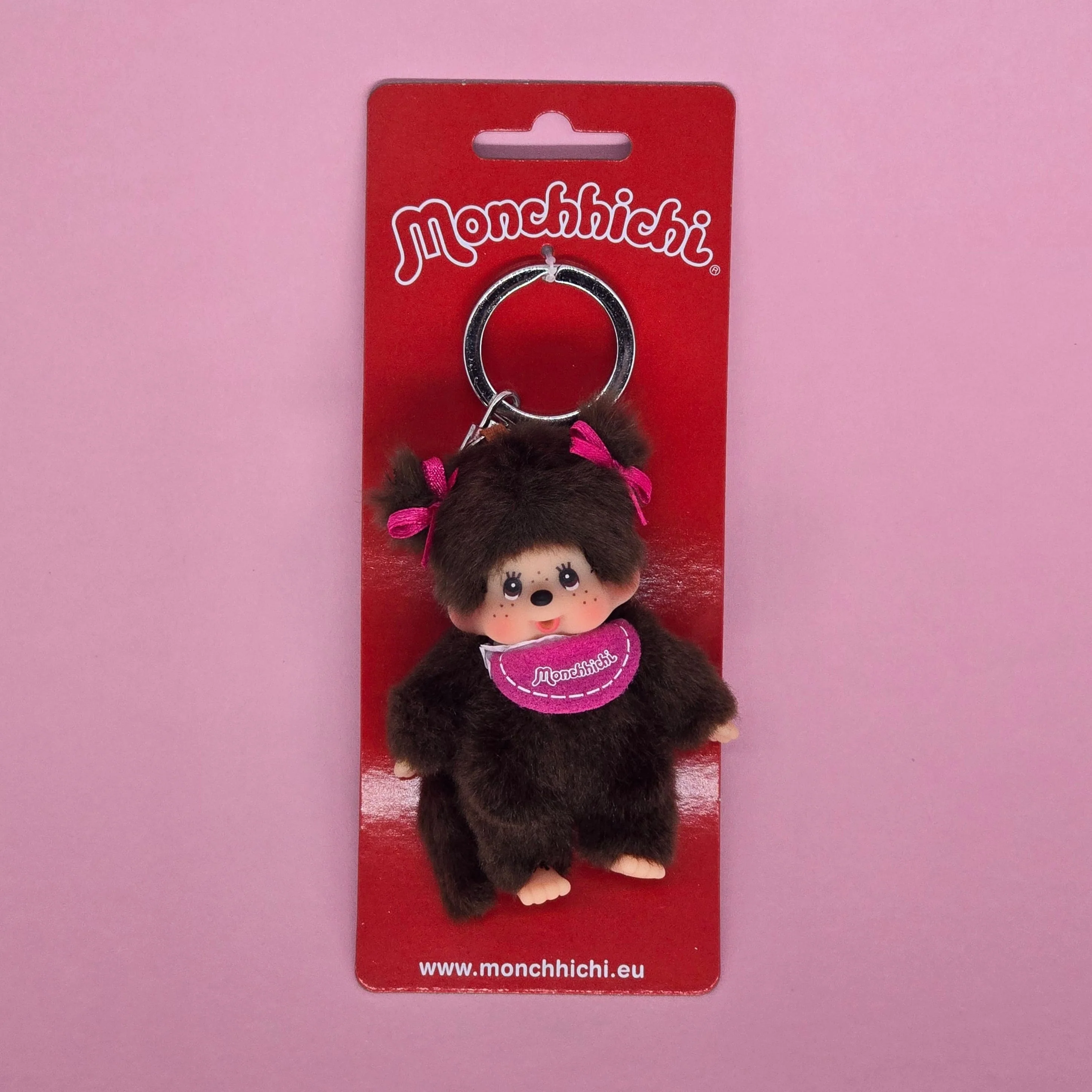 Monchhichi Classic 4" Plush Keychain - Image 4