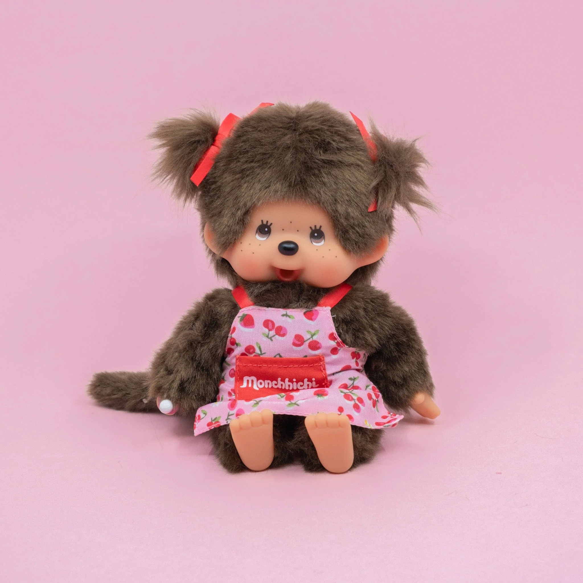 Monchhichi Flower Apron Girl 8" Plush - Image 3