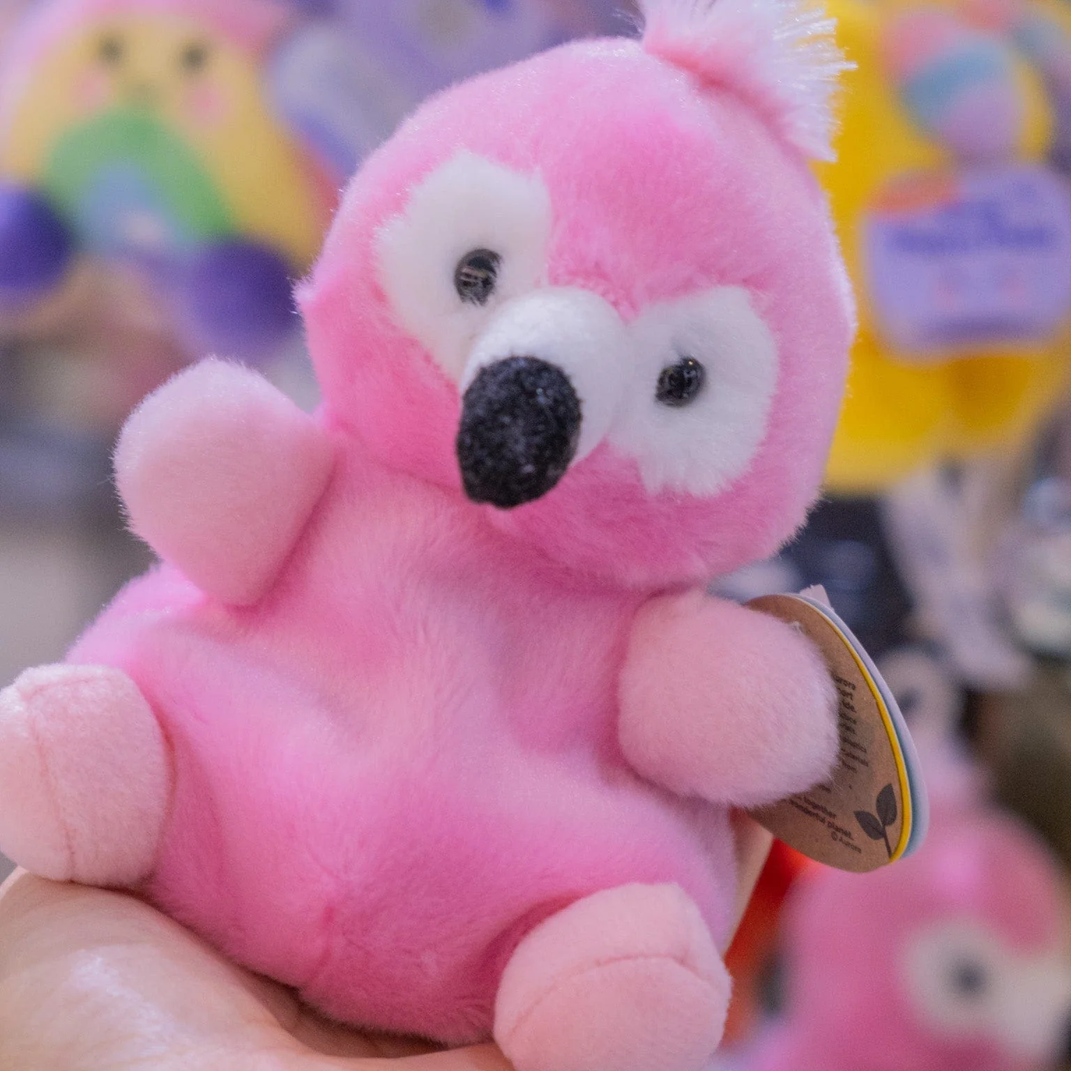 Pinky Flamingo Palm Pals 5" Plush - Image 2