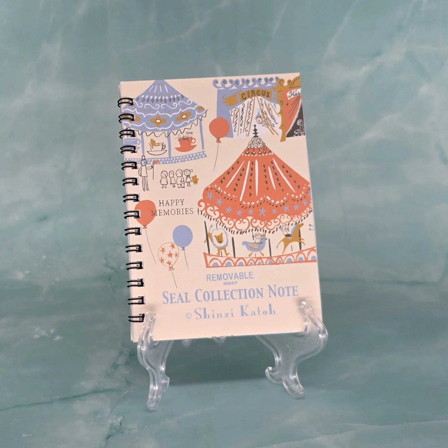 Merry Go Round Reusable Sticker Book
