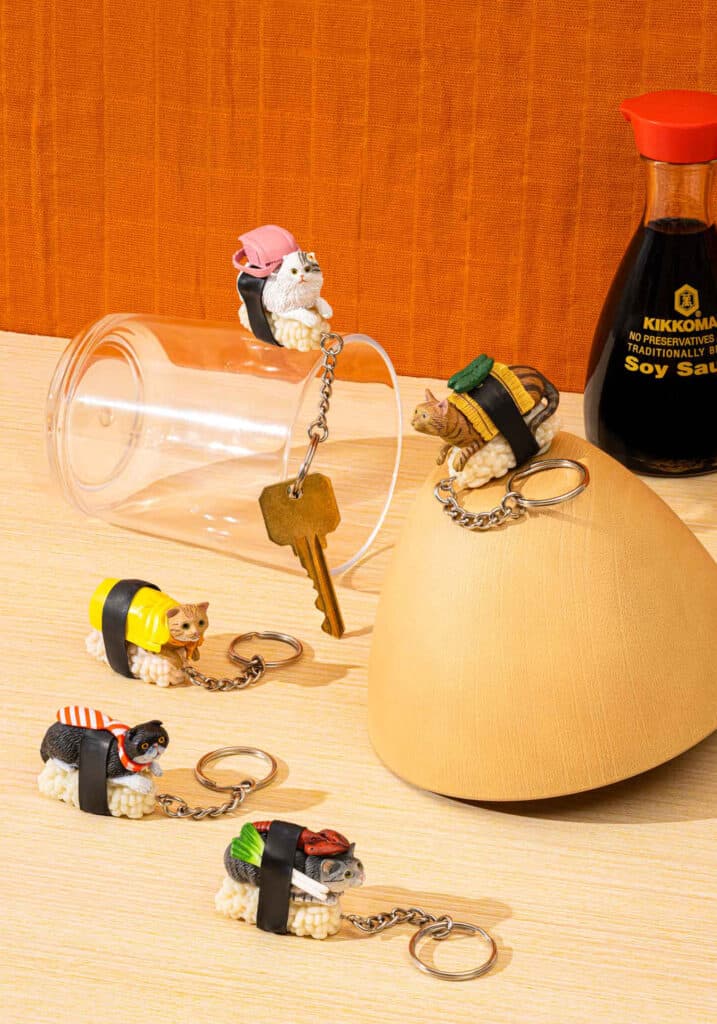 Sushi Cat (Nekozushi) Series 1 Keychain Blind Box - Image 4
