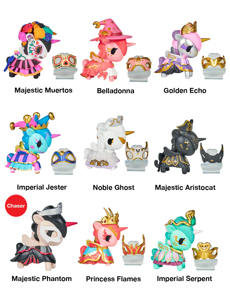 tokidoki Masquerade Unicorno Mini Figure Blind Box - Image 5