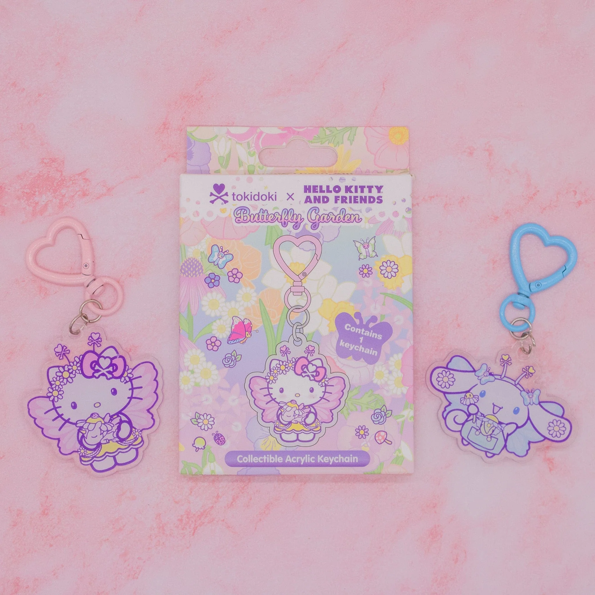 tokidoki x Hello Kitty Friends Butterfly Garden Carabiner Blind Box - Image 3