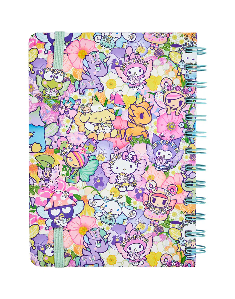 tokidoki x Hello Kitty Friends Butterfly Garden Spiral Notebook - Image 5