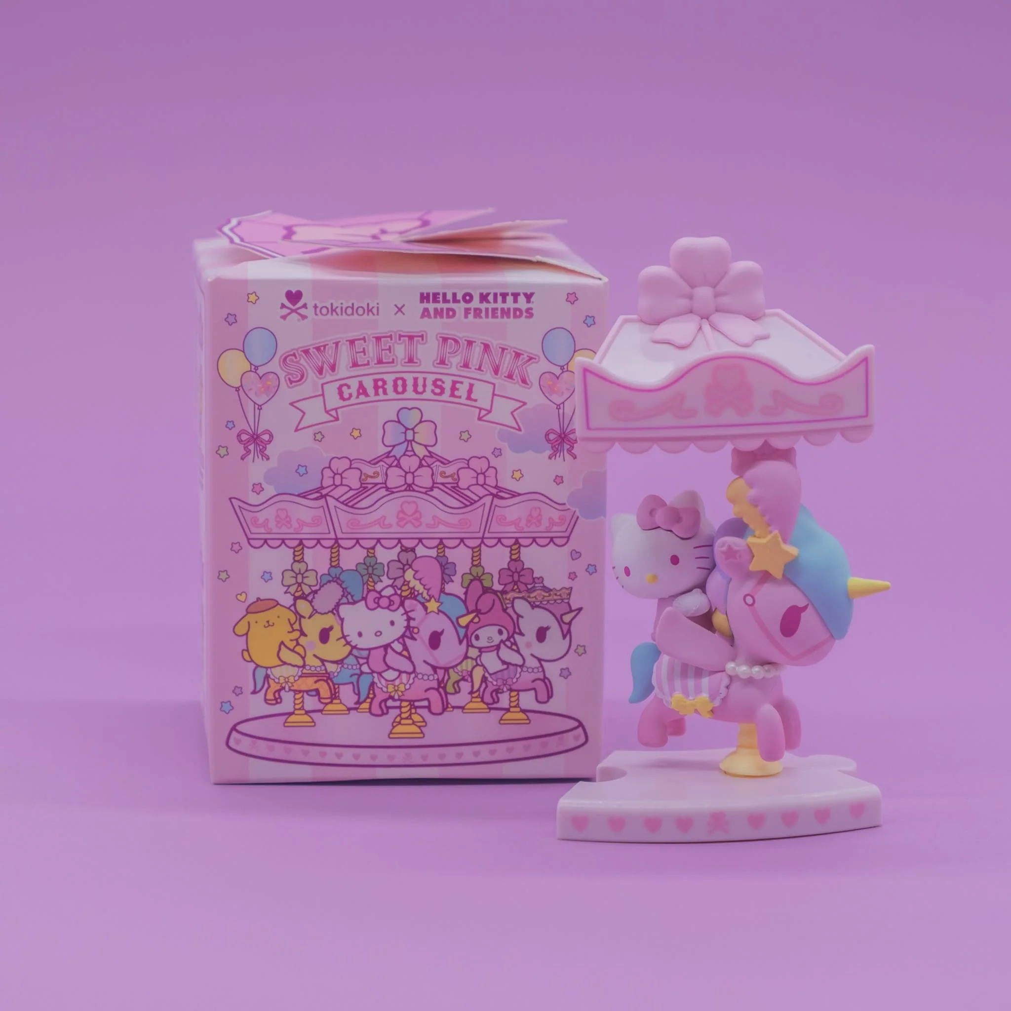 tokidoki x Hello Kitty & Friends Sweet Pink Carousel Series Blind Box